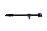 Steering Column - Adjustable - 22.5-32 in Length - 3/4-20 in Spline - Aluminum - Black Paint - Kit thumbnail 1