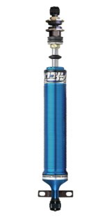 Shock - Eliminator Double Adjustable - 10 in Compressed / 14.15 in Extended - Threaded Aluminum - Blue Anodized - Front - GM F-Body 1993-2002 - Each thumbnail 1