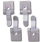 Ludwig Clamps - Panel Clip - 0.188 in Hole Diameter - Steel - Set of 4 thumbnail 1