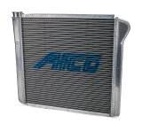 Radiator - 25 in W x 19 in H x 3 in D - Driver Side Inlet - Passenger Side Outlet - Aluminum - Natural - Each thumbnail 1