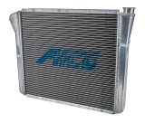 Radiator - 24 in W x 19 in H x 3 in D - Passenger Side Inlet - Passenger Side Outlet - Aluminum - Natural - Each thumbnail 1