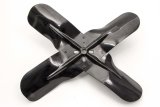 Mechanical Cooling Fan - 18 in Fan - 4 Blade - 1.88 in Depth - Universal Bolt Pattern - Clockwise - Steel - Black Powder Coat - Each thumbnail 1