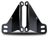 Motor Mount - Bolt-On - Steel - Black Powder Coat - Front - Small Block Ford - Pair thumbnail 1