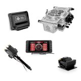 Fuel Injection - Killshot EFI - Throttle Body - Square Bore - Computer / Distributor / Ignition Coil / Wiring Harness - Aluminum - Polished - Universal - Kit thumbnail 1