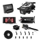 Fuel Injection - Killshot EFI Master - Throttle Body - Square Bore - Computer / Distributor / Fittings / Ignition Coil / Wiring Harness - Aluminum - Black Ceramic Coating - Universal - Kit thumbnail 1