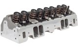 Cylinder Head - Eliminator Race - Assembled - 2.100 / 1.600 in Valves - 235 cc Intake - 70 cc Chamber - 1.550 in Springs - Angle Plug - Aluminum - Small Block Chevy - Pair thumbnail 1