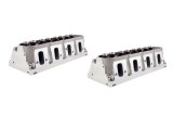 Cylinder Head - LS3 Mongoose - Assembled - 2.165 / 1.600 in Valves - 260 cc Intake - 69 cc Chamber - 1.270 in Springs - Angle Plug - Aluminum - GM LS-Series - Pair thumbnail 1