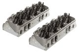 Cylinder Head - Magnum Comp - Assembled - 2.300 / 1.880 in Valves - 357 cc Intake - 121 cc Chamber - 1.625 in Springs - Angle Plug - Aluminum - Big Block Chevy - Pair thumbnail 1