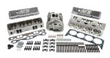 Top End Kit - Enforcer Series - Cylinder Heads / Valve Covers / Gaskets / Hardware / Intake Manifold / Spark Plugs - Aluminum - Natural - Small Block Chevy - Kit thumbnail 1