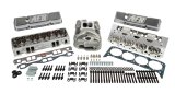 Top End Kit - Enforcer Series - Cylinder Heads / Valve Covers / Gaskets / Hardware / Intake Manifold / Spark Plugs - Aluminum - Natural - Small Block Chevy - Kit thumbnail 1