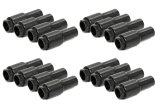 Rocker Arm Nut - 3/8-24 in Thread - Steel - Black Oxide - Stud Girdle - Chevy V8 - Set of 16 thumbnail 1