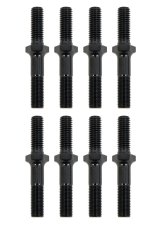 Rocker Arm Stud - 7/16-14 in Base Thread - 7/16-20 in Top Thread - 2.010 in Effective Stud Length - Steel - Black Oxide - Big Block Chevy - Set of 8 thumbnail 1