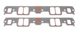 Intake Manifold Gasket - 2.23 x 1.33 in Rectangular Port - Composite - Small Block Chevy - Pair thumbnail 1