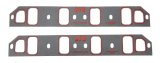Intake Manifold Gasket - 1.35 x 2.33 in Rectangle Port - Composite - Small Block Chevy - Pair thumbnail 1
