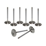 Intake Valve - 2.020 in Head - 8 mm Stem - 5.000 in Long - Stainless - Small Block Chevy / Ford - Set of 8 thumbnail 1