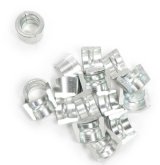 Valve Lock - 7 Degree - 8 mm Valve Stem - Standard Height - Steel - Natural - Set of 16 thumbnail 1