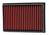 Air Filter Element - Dryflow - Panel - 11-5/8 x 9-3/16 in - 1-5/16 in Tall - Synthetic - Red - GM V6 - Various GM Applications - Each thumbnail 1