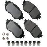 Brake Pads - ProAct Ultra-Premium - Front - Hardware Included - Mazda 3 2014-18 - Set of 4 thumbnail 1
