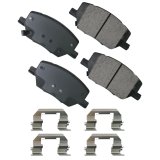 Brake Pads - ProAct Ultra-Premium - Front - Hardware Included - Fiat 500 2016-19 / Jeep Compass / Renegade 2017-19 - Set of 4 thumbnail 1