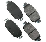 Brake Pads - ProAct Ultra-Premium - Rear - Hardware Included - Mazda 3 2017-18 - Set of 4 thumbnail 1