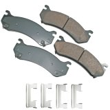 Brake Pads - ProACT - Front / Rear - Cadillac / Chevrolet 1999-2006 - Set of 4 thumbnail 1