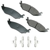 Brake Pads - ProACT - Rear - Dodge Midsize SUV 2003-09 / Fullsize Truck 2002-20 - Set of 4 thumbnail 1