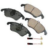 Brake Pads - Euro - Front - Mercedes Benz 2008-2015 - Set of 4 thumbnail 1