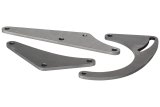 Alternator Bracket - Passenger Side - Low Mount - Head / Water Pump Mount - Steel - Natural - Short Water Pump - GM Alternator - Big Block Chevy - Kit thumbnail 1