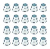 Reducer Spacer - 5/8 in OD to 1/2 in ID - 1/2 in Thick - Steel - Zinc Plated - Set of 20 thumbnail 1