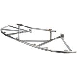 Bumper - Front - 1.25 in OD - 0.065 in Wall Thickness - Steel - Natural - Longhorn Chassis - Dirt Late Model - Each thumbnail 1