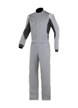 Driving Suit - Vapor - 1-Piece - SFI 3.2A/5 - Triple Layer - Aramid - Gray / Black - Size 62 - X-Large / 2X-Large - Each thumbnail 1