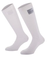 Socks - Race V4 - FIA Approved - Nomex - White - Large - Pair thumbnail 1