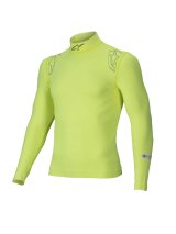 Underwear Top - ZX EVO V3 - SFI 3.3 - FIA Approved - Long Sleeve - High Collar - Lenzing FR - Fluorescent Yellow - Medium / Large - Each thumbnail 1