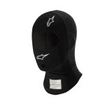 Head Sock - Rac V3 Balaclava - Single Eyeport - SFI 3.3 - FIA Approved - Single Layer - Lenzing FR - Black - Large / X-Large - Each thumbnail 1