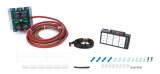 Switch Panel - Model 4003 - Dash Mount - 4.875 x 2.375 in - 4 Flat Switches - Fused - Indicator Lights - Relay Board / Wiring Included - Carbon Fiber - Kit thumbnail 1