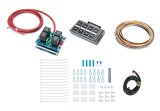 Switch Panel - Model 4004 - Dash Mount - 4.875 x 2.375 in - 4 Flat Switches - Fused - Indicator Lights - Relay Board / Wiring Included - Carbon Fiber - Kit thumbnail 1