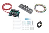 Switch Panel - Model 8004 - Overhead Mount - 8.75 x 2.375 in - 8 Flat Switches - Fused - Indicator Lights - Relay Board / Wiring Included - Carbon Fiber - Kit thumbnail 1