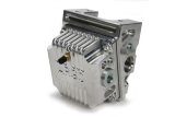 Remote Oil Filter Mount - Single Filter - 1-1/2-12 in Thread - 12 AN Female Inlet - 12 AN Female Outlet - Bolt-On - 381 Micron Filter / Bypass Valve - Aluminum - Natural - Each thumbnail 1