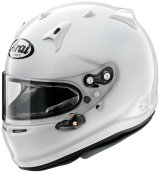 Helmet - GP-7 - Closed Face - Snell SA2020 - Head and Neck Support Ready - White - Medium - Each thumbnail 1