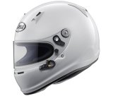 Helmet - SK-6 - Closed Face - Snell K2020 - Head and Neck Support Ready - White - Large - Each thumbnail 1
