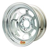 Wheel - 50-Series - 15 x 8 in - 3.000 in Backspace - 5 x 4.75 in Bolt Pattern - Steel - Chrome - Each thumbnail 1