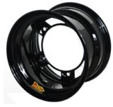 Wheel - 51-Series - 15 x 10 in - 6.000 in Backspace - Wide 5 Bolt Pattern - Steel - Black Powder Coat - Each thumbnail 1