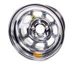 Wheel - 51-Series - 15 x 8 in - 4.000 in Backspace - 5 x 5.00 in Bolt Pattern - Steel - Chrome - Each thumbnail 1
