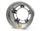 Wheel - 58-Series - 15 x 10 in - 4.000 in Backspace - Wide 5 Bolt Pattern - Steel - Silver Powder Coat - Each thumbnail 1