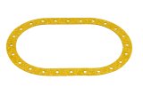 Fuel Cell Fill Plate Gasket - Wide - 24-Bolt - 6 x 10 in Oval - Each thumbnail 1