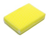 Sponge Scrubber - Bug-Gone Scrubber - Mesh Covered Sponge - White / Yellow - Each thumbnail 1