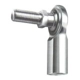 Rod End - CW-S Series - Spherical - 3/8-24 in Stud - 3/8-24 in Right Hand Female Thread - Steel - Zinc Oxide - Each thumbnail 1