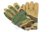 Shop Gloves - The Original - Hook and Loop Closure - Spandex / Synthetic Leather - Woodland Camo - Large - Pair thumbnail 1