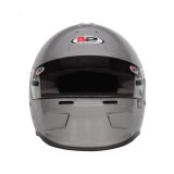 Helmet - Apex - Closed Face - Snell SA2020 - Head and Neck Support Ready - Silver - Medium - Each thumbnail 1
