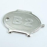 Wrench - Pivot Key - EMT1 - Double Sided - Steel - Zinc Plated - Each thumbnail 1